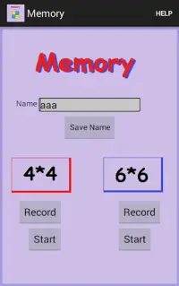 Memory Numbers Screen Shot 0