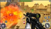 砂漠狙撃3Dゲーム無料シューティングゲーム2019：最高のシューティングゲーム Screen Shot 2