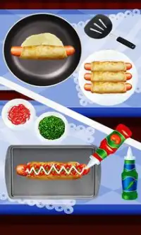 Hot Dog Maker : Street Food Cooking Games 2019 Screen Shot 3