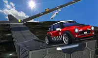 Impossible sky tracks car stunt simulator Screen Shot 0