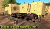 US Military Cargo Truck Driving: Off-road Driver Screen Shot 13