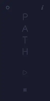 Path - Minimalist Brain Teasing Puzzle Game Screen Shot 0