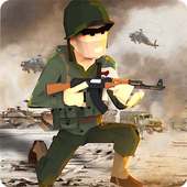 WW2 Military Commando Survival: Jogos de Guerra
