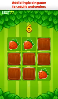 Brain game : Memory training for adults : Fruits Screen Shot 5