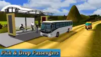 Snow Mountain Bus Drive: Offroad Coach Simulator Screen Shot 3