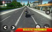 यातायात रेसर मोटरबाइक खेल: मोटरबाइक रेसिंग Screen Shot 4