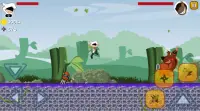 White Ninja: B Ninja Jump Run Battle Adventure Screen Shot 2