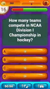 College Sports Fun Trivia Quiz Screen Shot 1