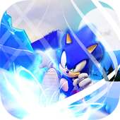 Supe Sonic Temple Blue World Runner adventure jung