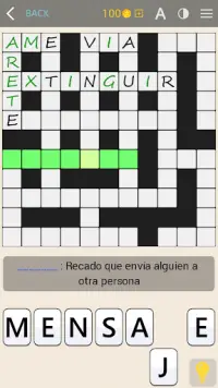 Crosswords - Spanish version (Crucigramas) Screen Shot 1