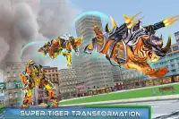 Futuriste Robot tigre réel robot transformation Screen Shot 5