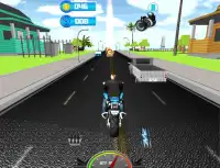 Motorbike Rash 3D: Race-Drive Screen Shot 4