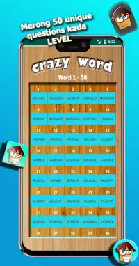 CRAZYWORD ▲ UNIQUE WORD GAME (Filipino, English) Screen Shot 3