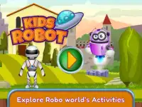 Kids Robot Game - Build Simulator Jump 2018 Screen Shot 0