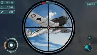 Céu guerra lutador jato: Avião tiroteio combate Screen Shot 2