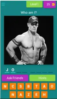 WWE Wrestler Quiz Screen Shot 0