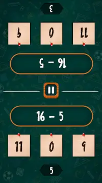 2 Player Math Game Screen Shot 2