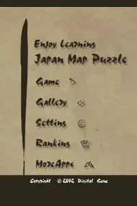 Enjoy Learning Old Japan Map Puzzle Screen Shot 4