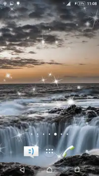 Waterfall Live Wallpaper Screen Shot 1