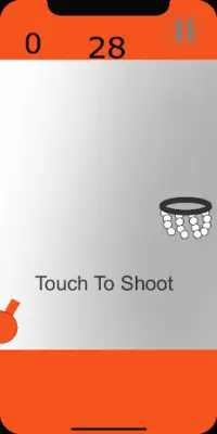 BasketBall Aiming Game Screen Shot 1