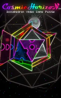 Cosmic Horizon - Icosahedron Jeu vidéo Puzzle Screen Shot 0