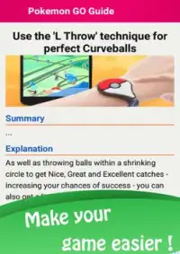 Guide for Pokemon Go Screen Shot 2