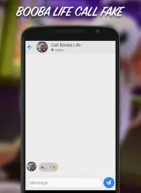 Booba Life Call Fake And Chat Screen Shot 4