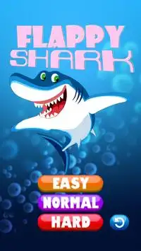 Flappy Shark - لعبة سمك القرش Screen Shot 0