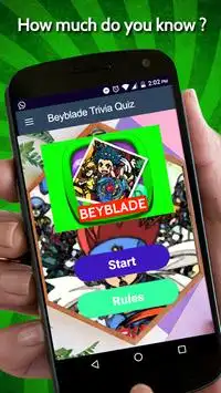 Beyblade Trivia Quiz Screen Shot 0