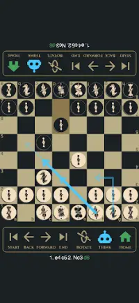 दो खिलाड़ी शतरंज (2P शतरंज) Screen Shot 3