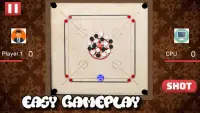 Permainan Papan Carrom Sebenar Screen Shot 4