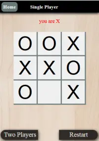 Tic Tac Toe Screen Shot 1