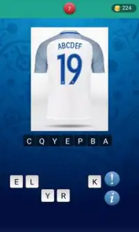 England Squad Euro 2016 Quiz Screen Shot 6