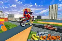 Super Spider Hero Motorcycle Simulator: Mega Ramp Screen Shot 12