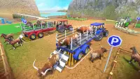 Farming Tractor Trolley Parking: Tractor Driving Screen Shot 5