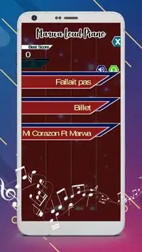 Marwa Loud - Fallait pas Piano Game Screen Shot 0