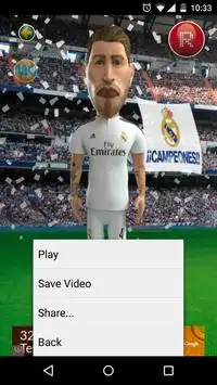 Real Madrid Talking Players Screen Shot 6