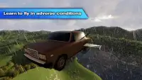 Flying Lada Vaz Simulator 3D Screen Shot 2