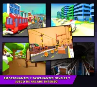Subway Kiddy Run- Escape From School 3D Race Screen Shot 5