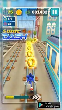Subway Super Sonic Rush Game Screen Shot 2