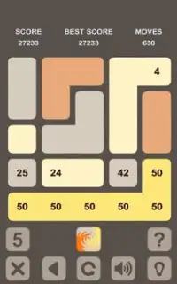 Blocks Numbers Puzzle Screen Shot 1