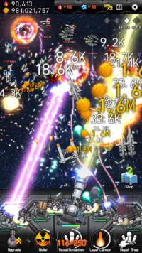 Galaxy Missile War Screen Shot 0