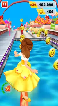 Princess Run Game Screen Shot 2