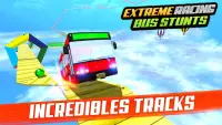 Extreme Racing Bus Stunts : Ramp Stunt Simulation Screen Shot 1