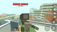 पिक्सेल शूटर 3 डी: एफपीएस एक्शन गेम Screen Shot 4