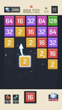 Merge Block - 2048 Puzzle Screen Shot 0