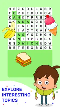 Kids Word Search Games Puzzle Screen Shot 4