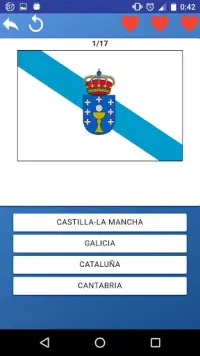 Regiones de España: Banderas, Capitales y Mapas Screen Shot 1