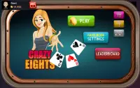 Offline Crazy Eights - Free Card Game Screen Shot 16