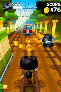 Subway Bendy Rush Ink Machine 3D Screen Shot 0